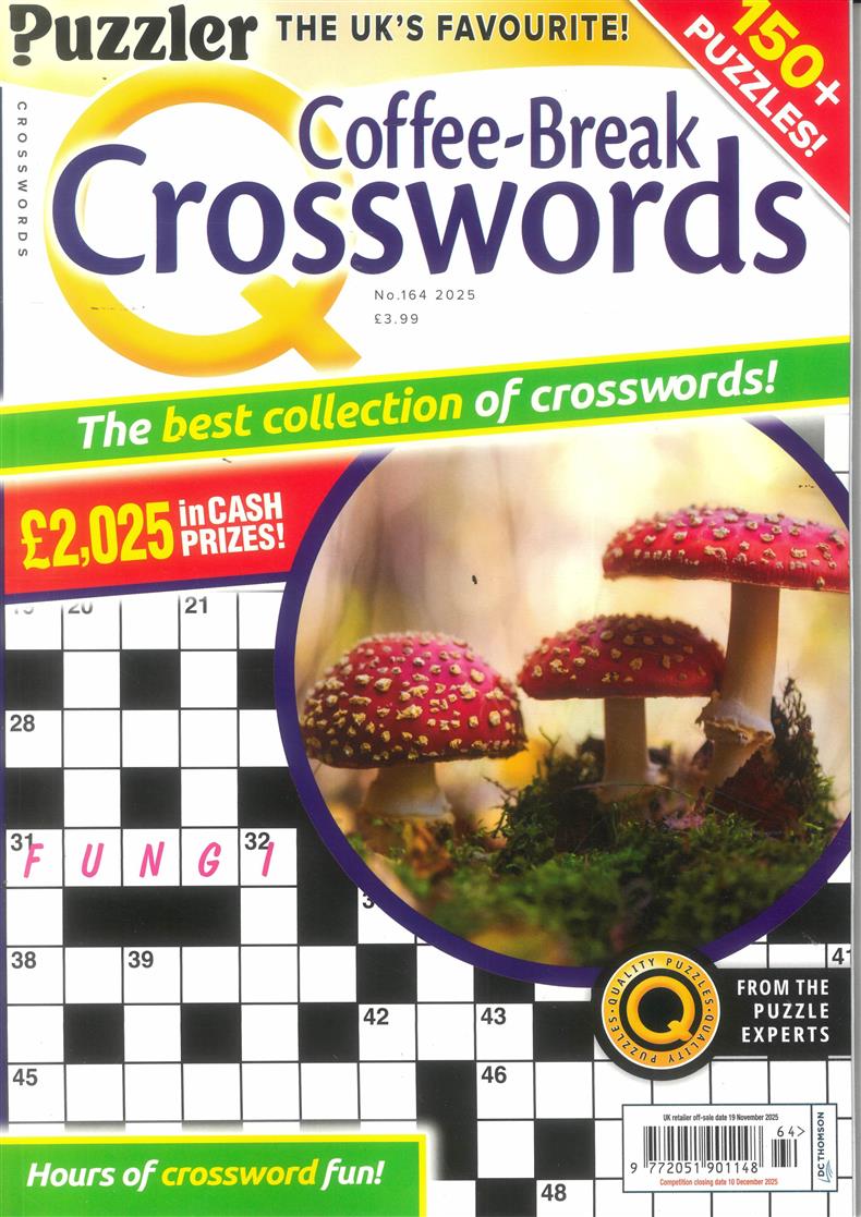 Puzzler Q Coffee Break Crosswords - NO 164