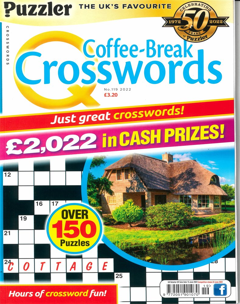 Puzzler Q Coffee Break Crosswords Magazine Subscription