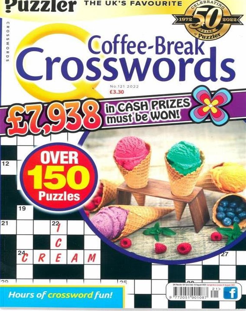 Puzzler Q Coffee Break Crosswords Magazine Subscription