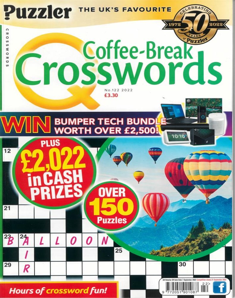 Puzzler Q Coffee Break Crosswords Magazine Subscription