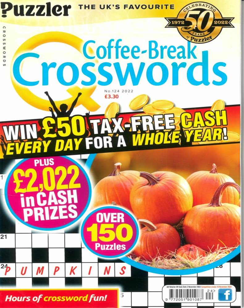 Puzzler Q Coffee Break Crosswords Magazine Subscription