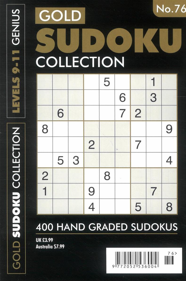 Gold Sudoku Collection - NO 76