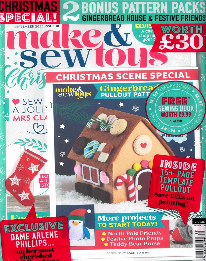 Make & Sew Toys Magazine Sunscription