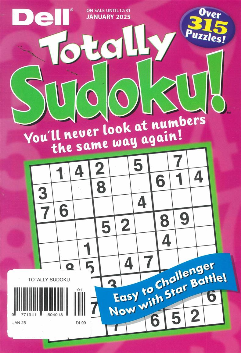 Totally Sudoku - JAN 25