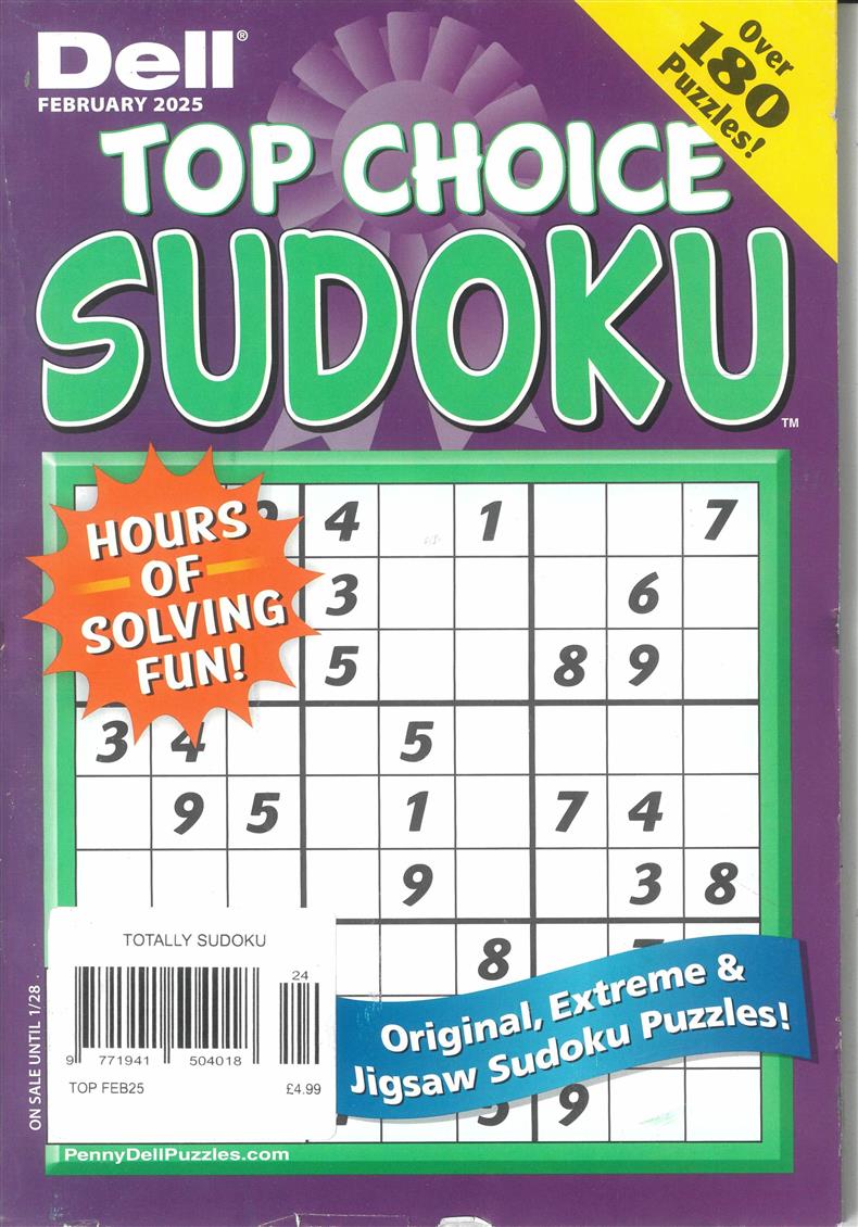 Totally Sudoku - TOP FEB25