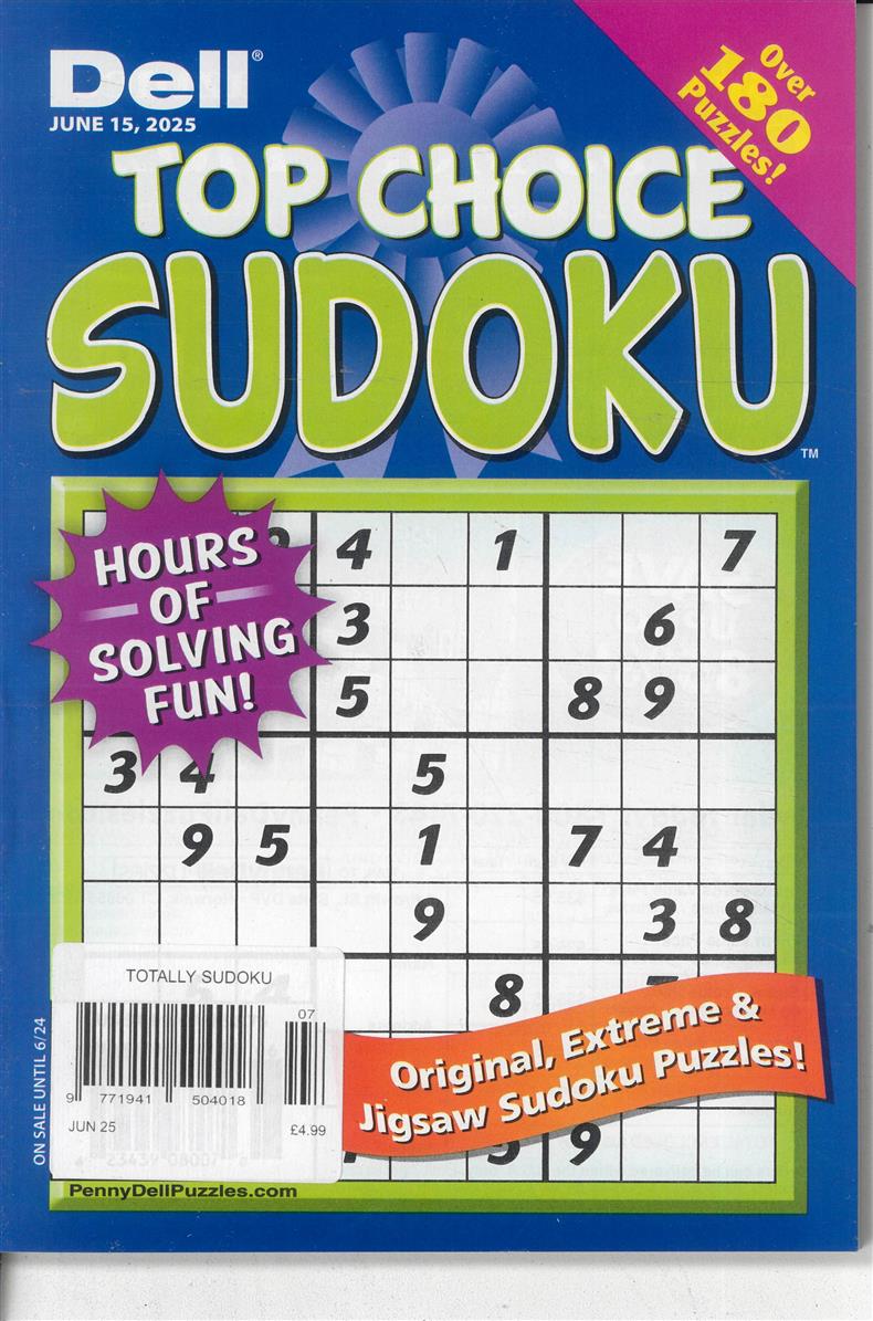 Totally Sudoku - JUN 25