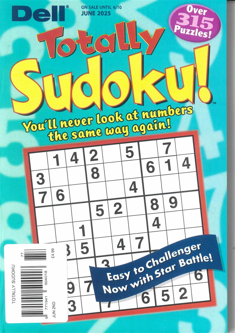 Totally Sudoku - JUN 2ND