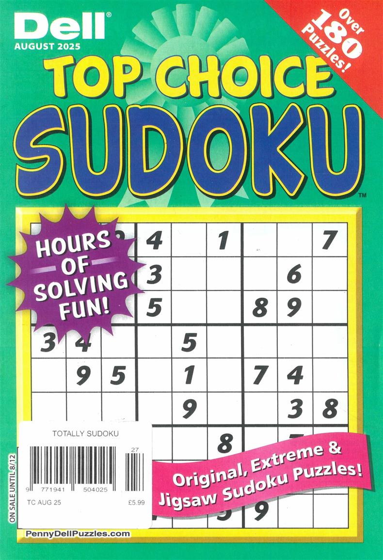 Totally Sudoku - TC AUG 25