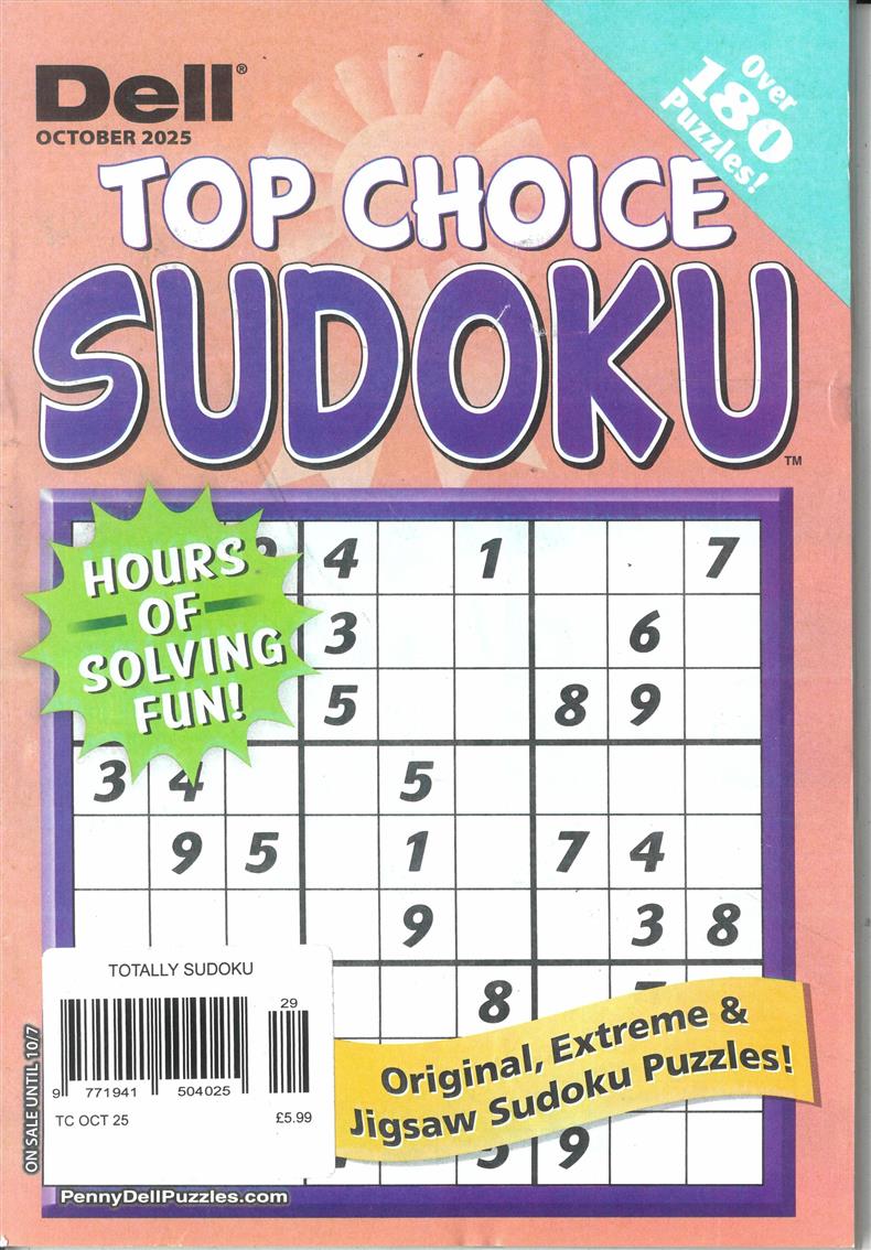 Totally Sudoku - TC OCT 25