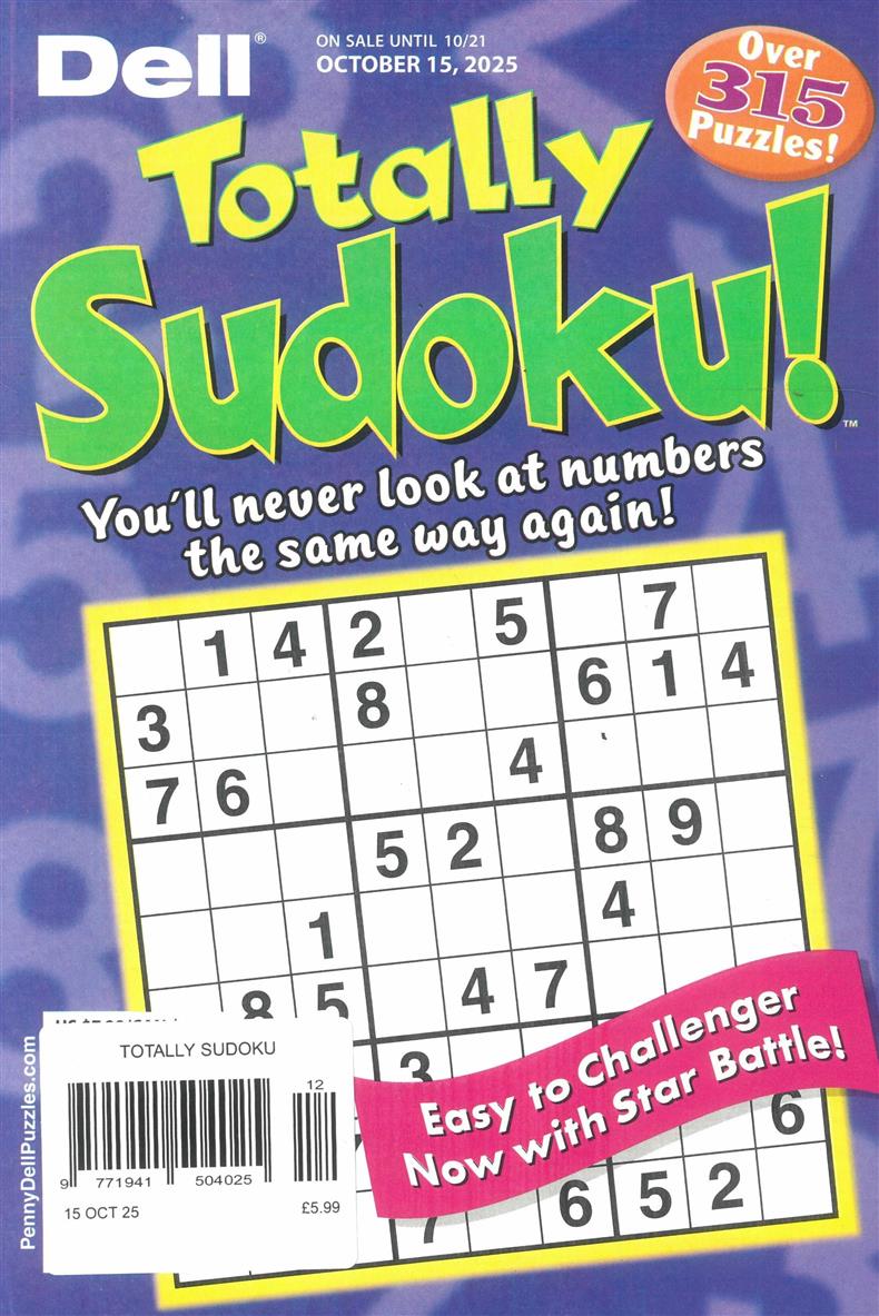 Totally Sudoku - NOV 25