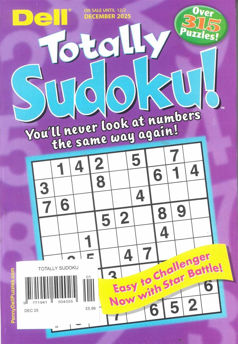 Totally Sudoku - DEC 25