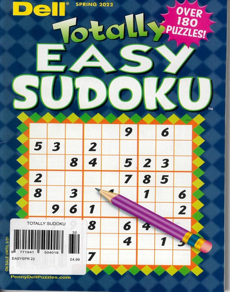 Totally Sudoku Magazine Issue EARLY SPR