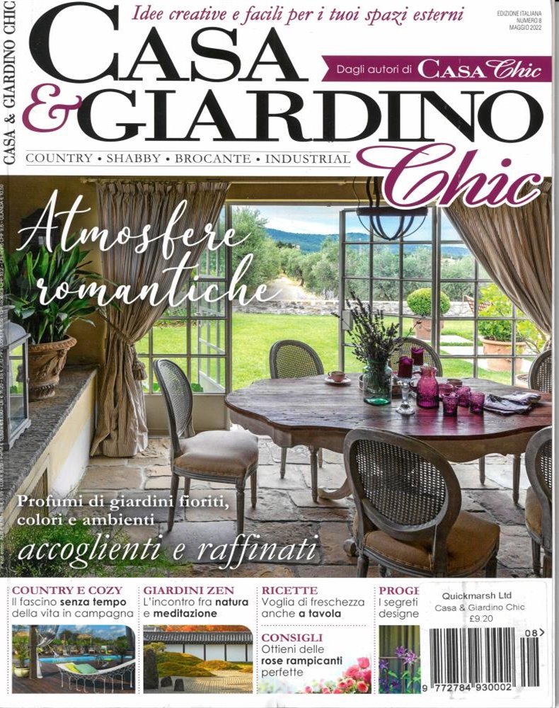 Casa & Giardino Chic Magazine Issue NO 08