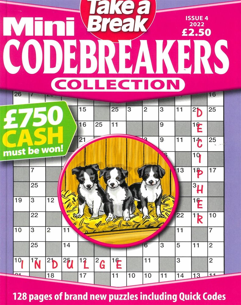 TAB Mini Codebreakers Collection  Magazine Issue NO 04