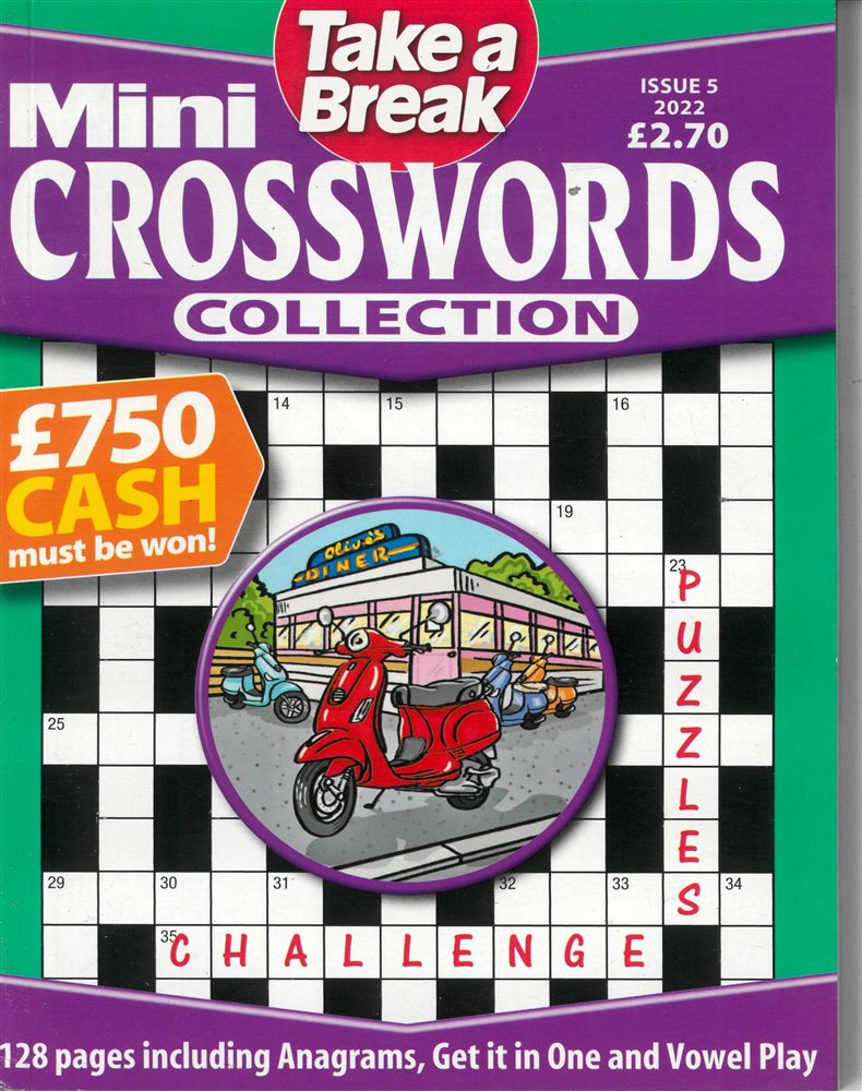 TAB Mini Crosswords Collection Magazine Issue NO 5