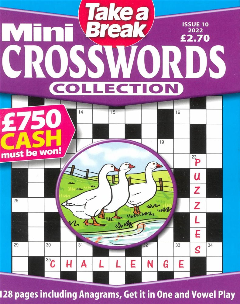 TAB Mini Crosswords Collection Magazine Subscription