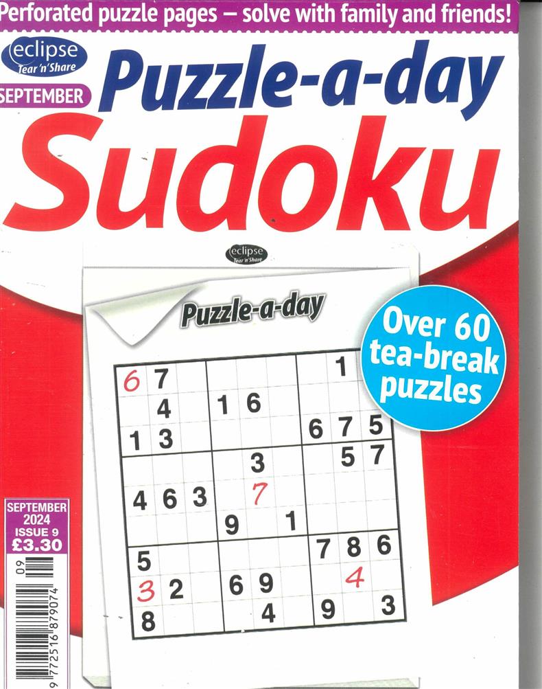Eclipse Tear N Share Sudoku - NO 9