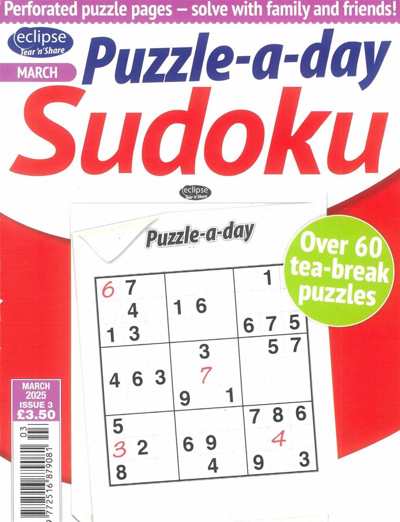 Eclipse Tear N Share Sudoku - NO 3