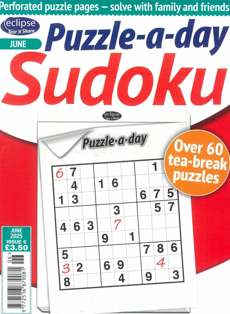 Eclipse Tear N Share Sudoku - NO 6