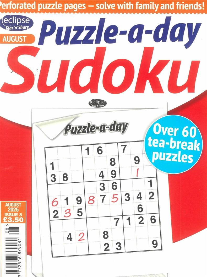 Eclipse Tear N Share Sudoku - NO 8