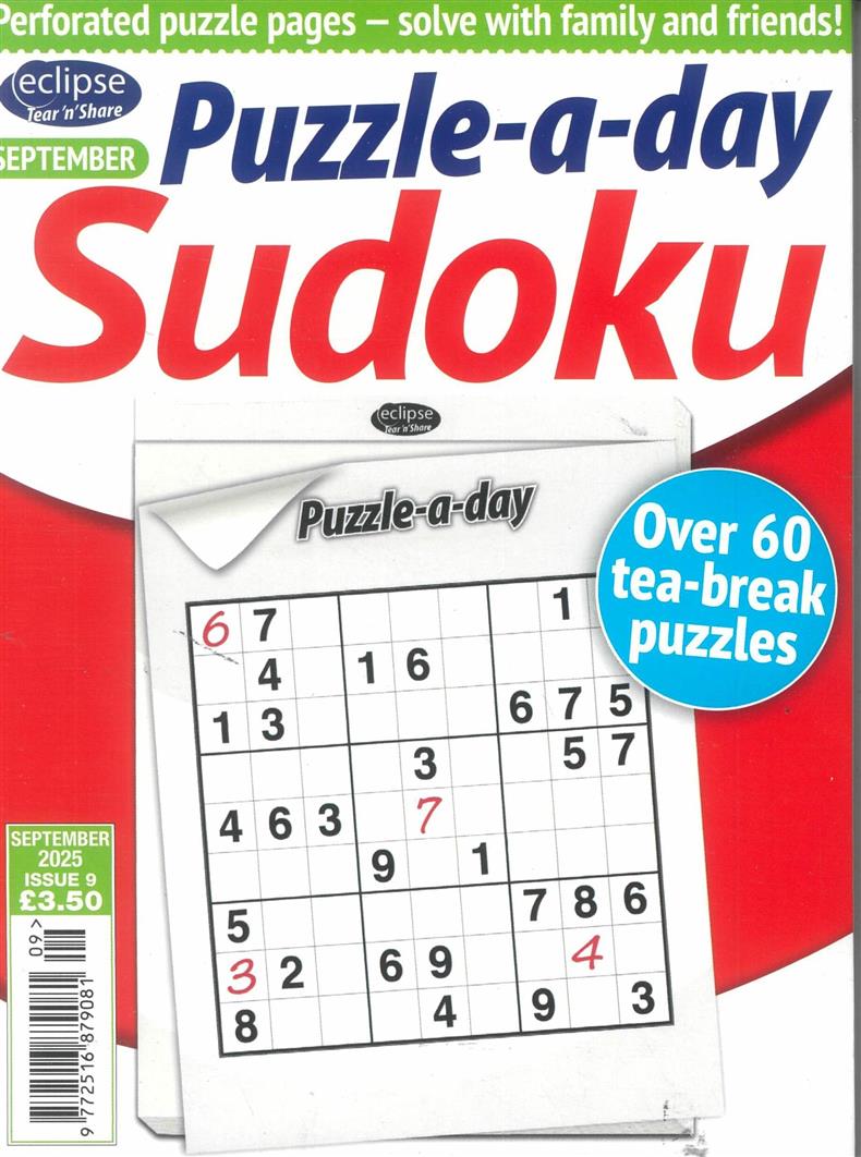 Eclipse Tear N Share Sudoku - NO 9