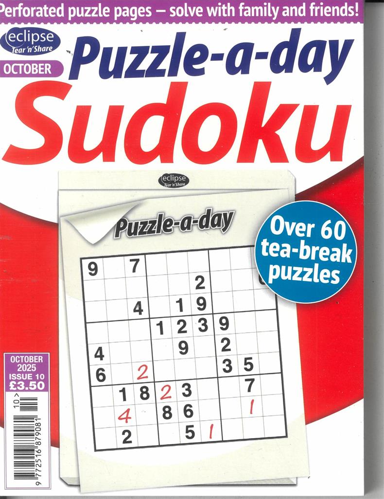 Eclipse Tear N Share Sudoku - NO 10