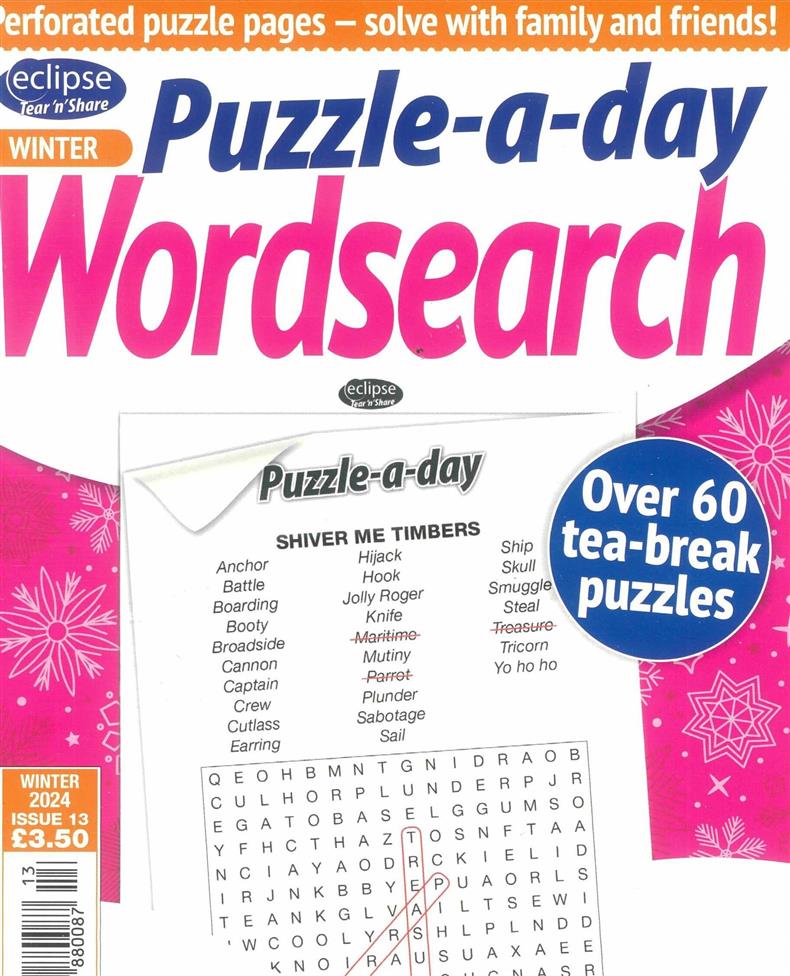 Eclipse Tear N Share Wordsearch - NO 13