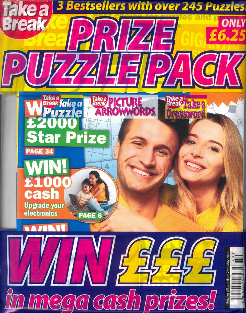 Take a break Prize Puzzle Pack  - NO 64