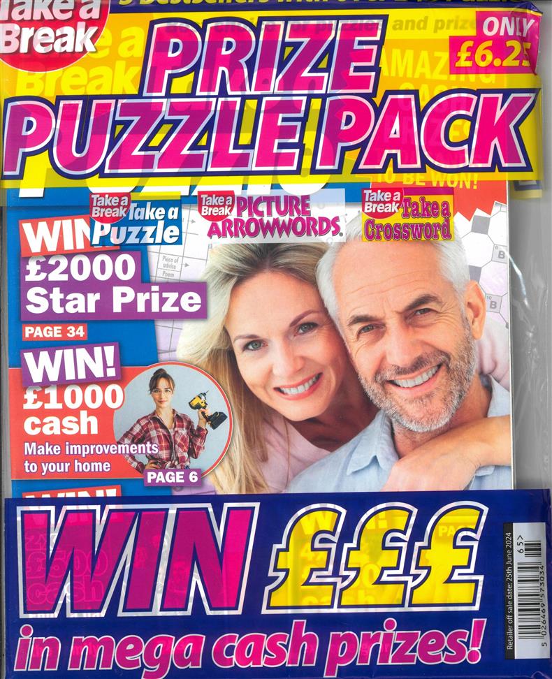 Take a break Prize Puzzle Pack  - NO 65