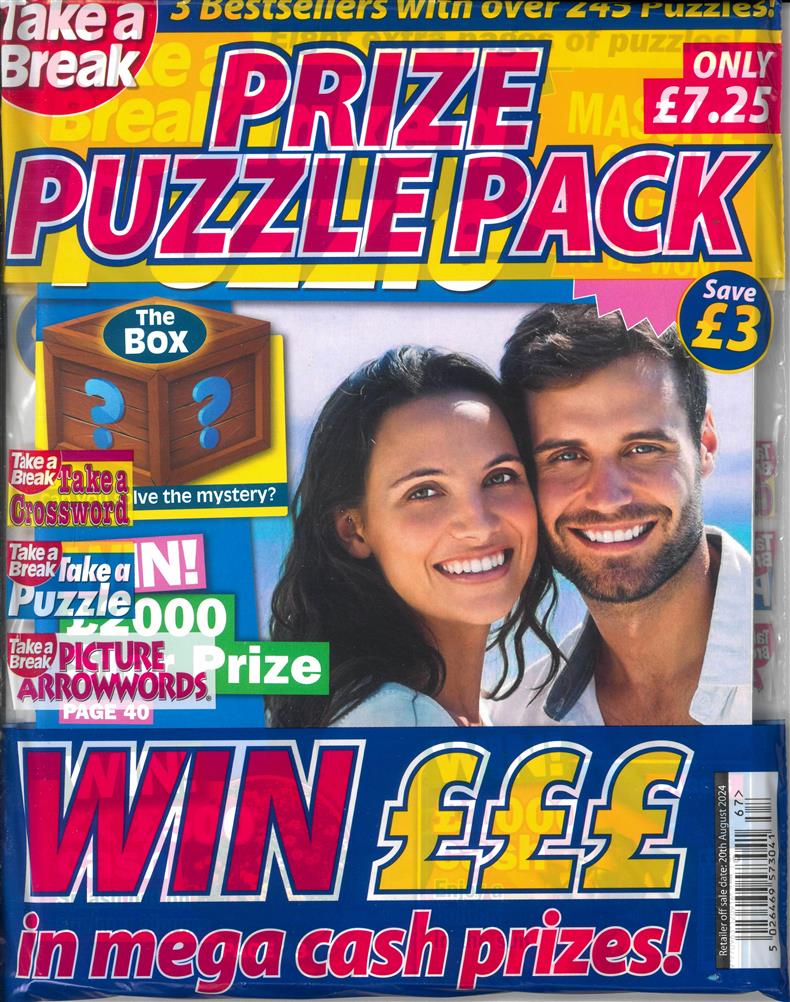 Take a break Prize Puzzle Pack  - NO 67