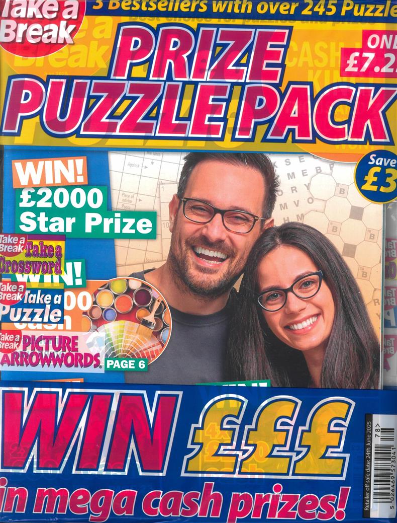 Take a break Prize Puzzle Pack  - NO 78