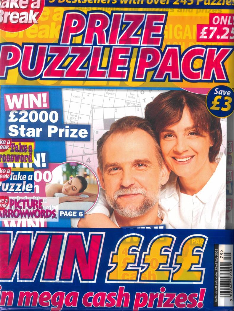 Take a break Prize Puzzle Pack  - NO 79