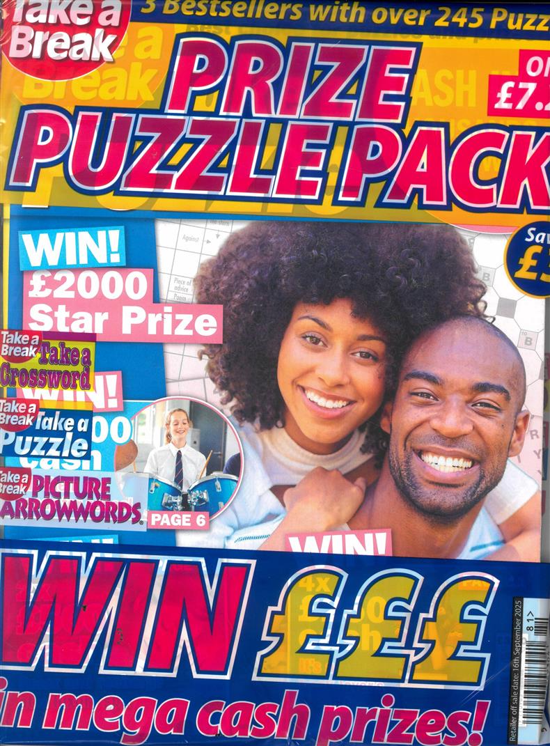 Take a break Prize Puzzle Pack  - NO 81