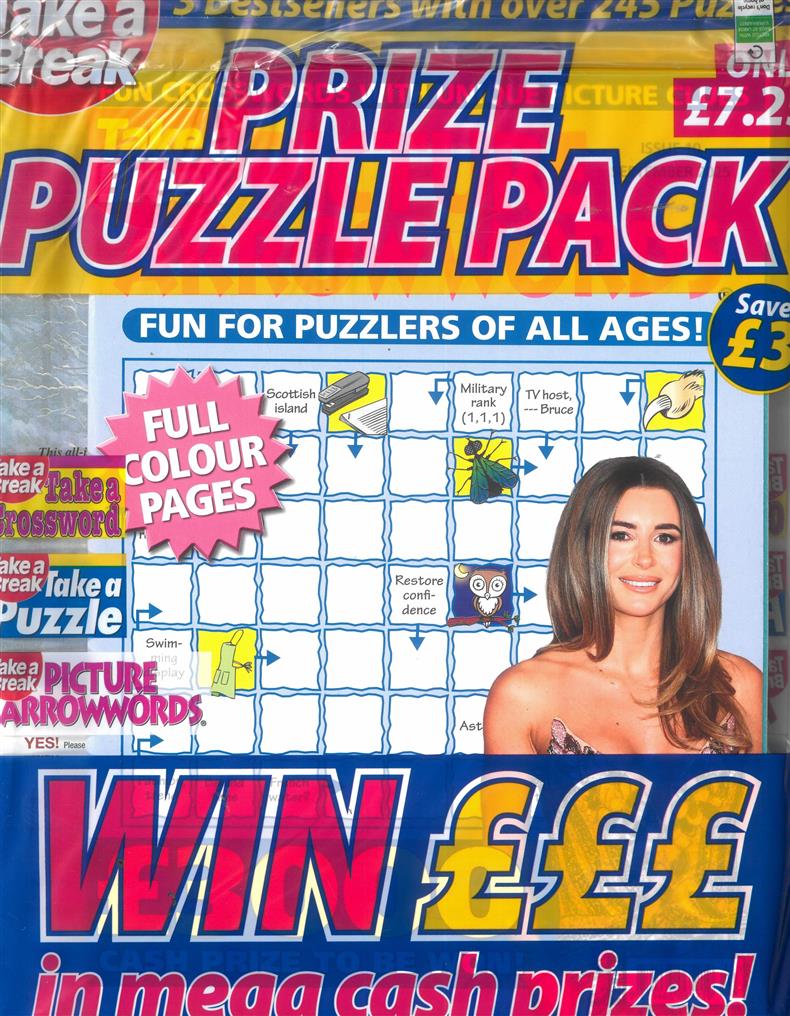 Take a break Prize Puzzle Pack  - NO 82