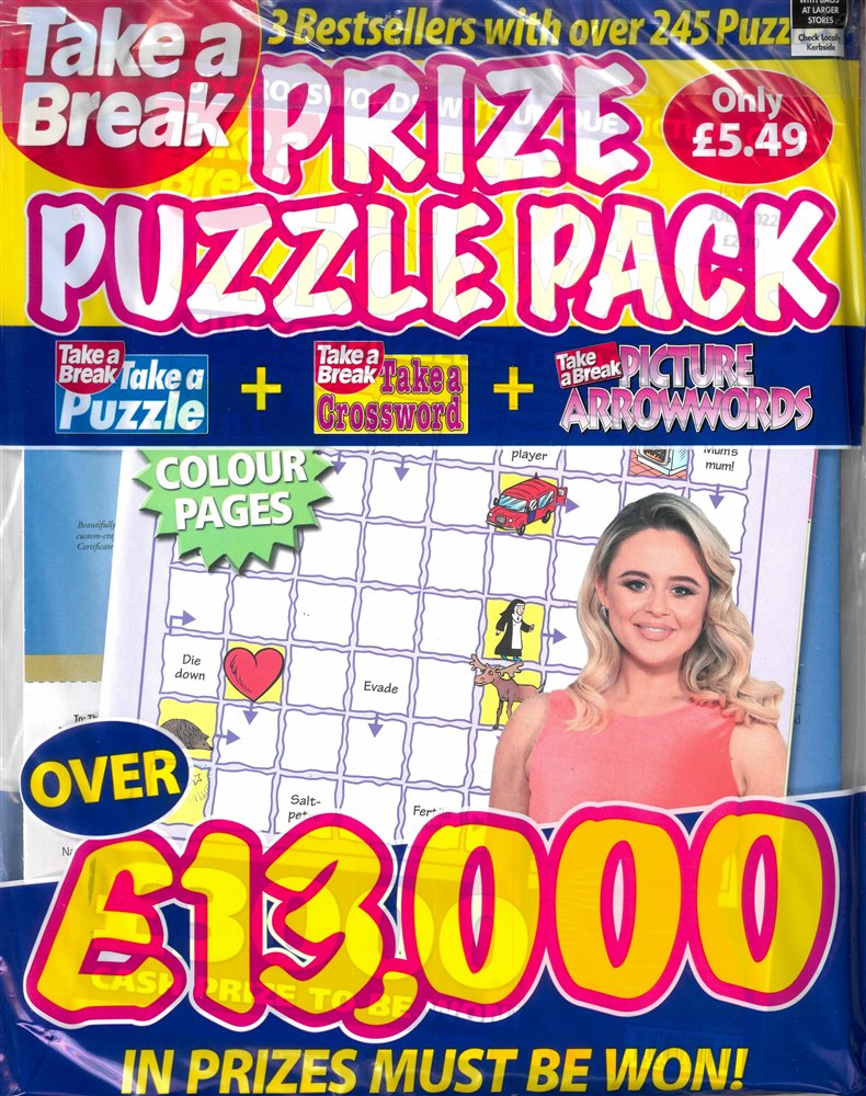 Take a Break Prize Puzzle Pack magazine subscription