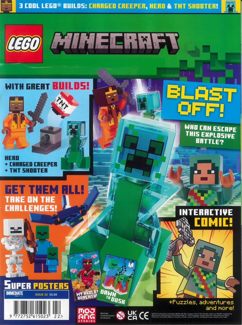 Lego Minecraft Magazine Subscription