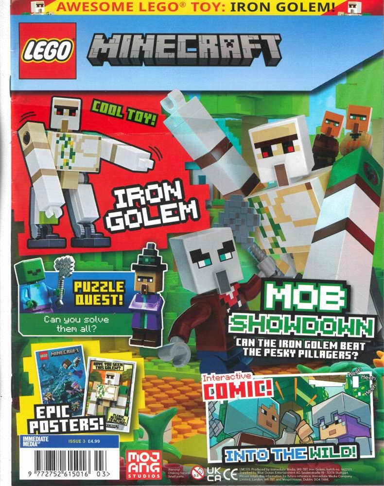 Lego Minecraft Magazine Subscription