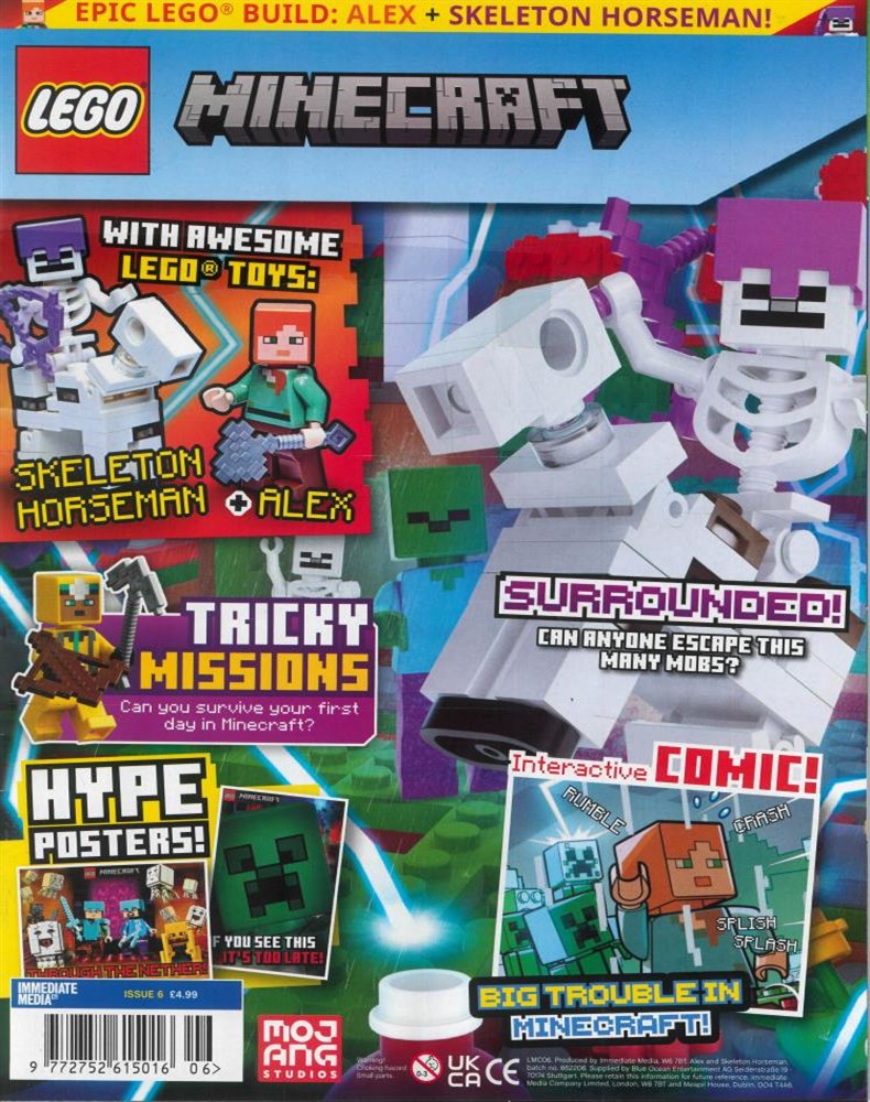 Lego Minecraft Magazine Subscription