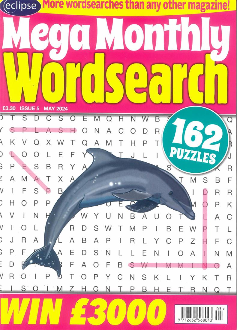 Eclipse Mega Monthly Wordsearch  - NO 5