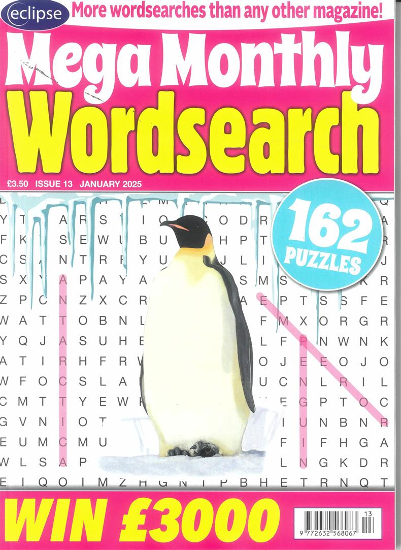 Eclipse Mega Monthly Wordsearch  - NO 13
