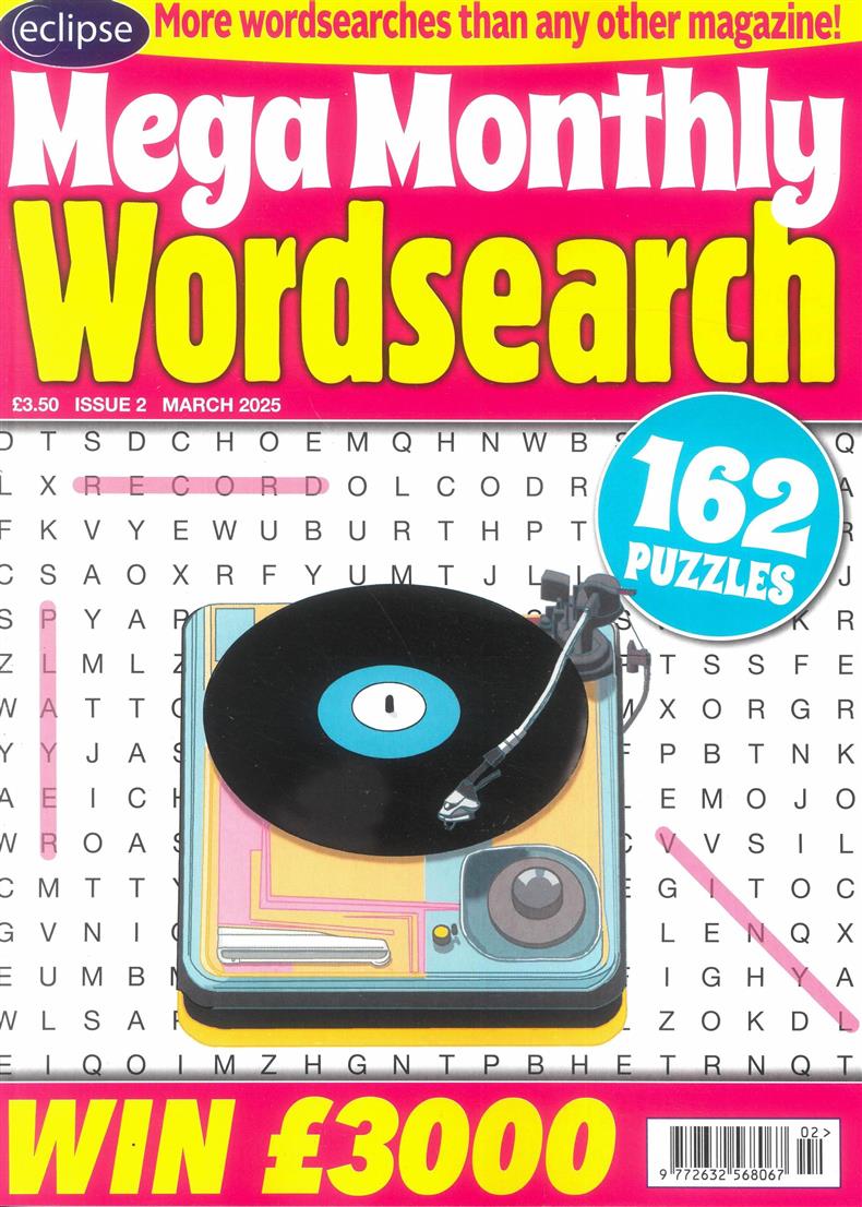 Eclipse Mega Monthly Wordsearch  - NO 2