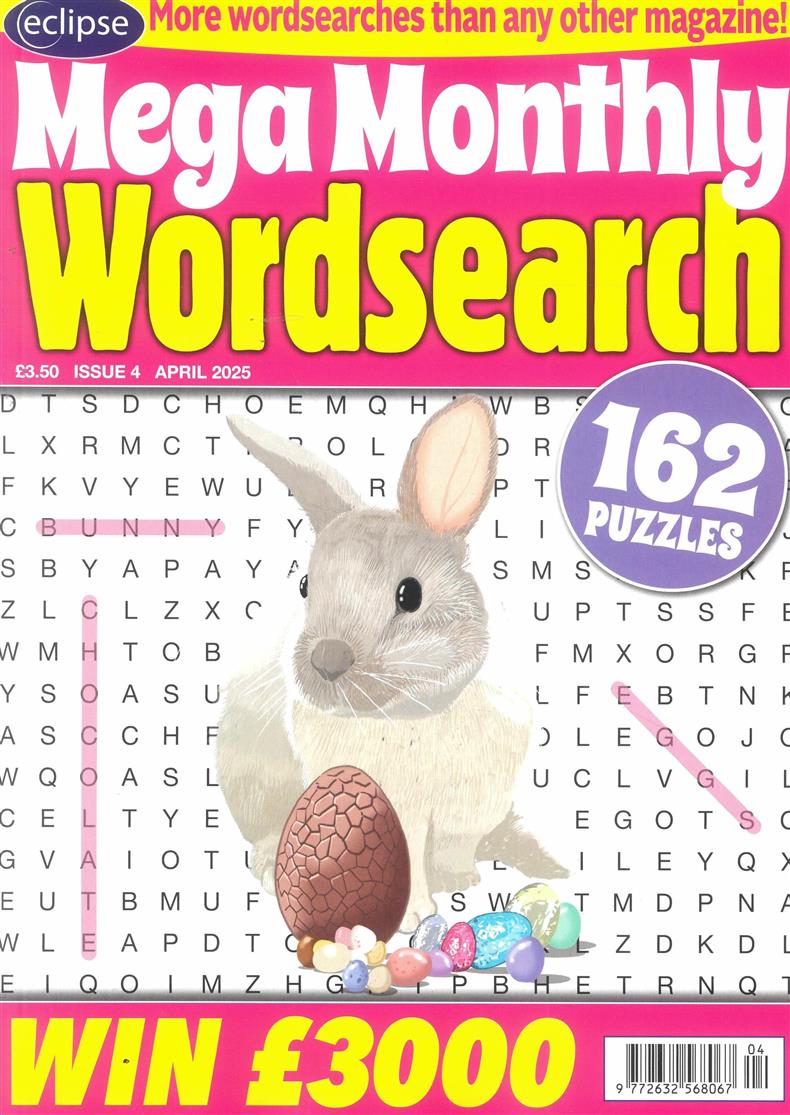 Eclipse Mega Monthly Wordsearch  - NO 4