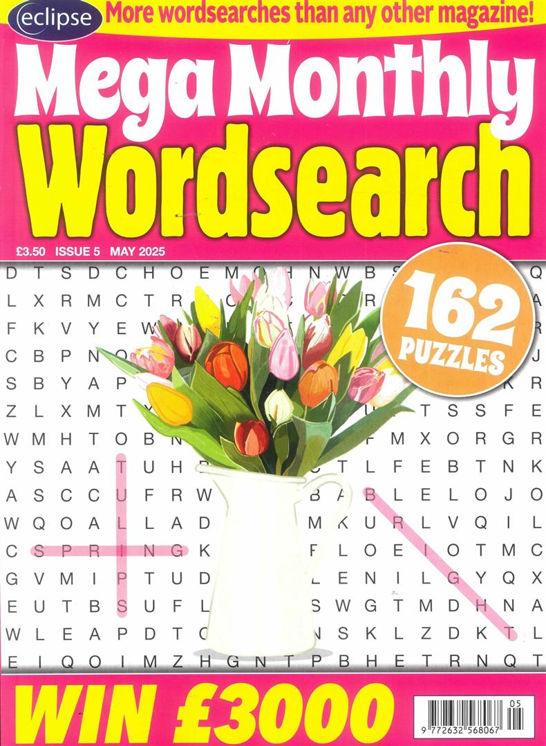 Eclipse Mega Monthly Wordsearch  - NO 5