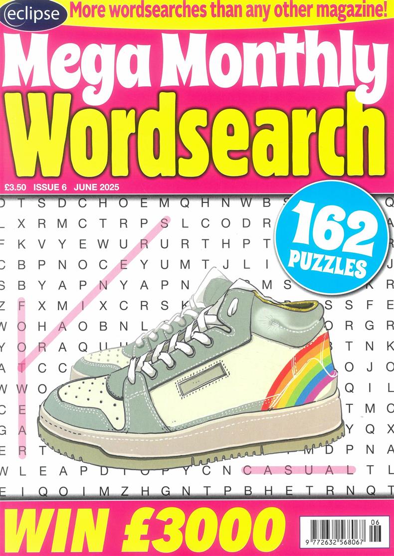 Eclipse Mega Monthly Wordsearch  - NO 6