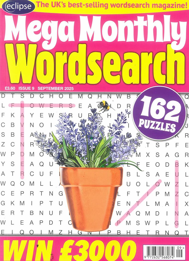 Eclipse Mega Monthly Wordsearch  - NO 9