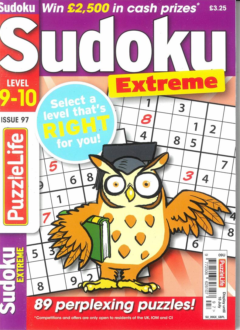 Puzzlelife Sudoku Extreme - NO 97