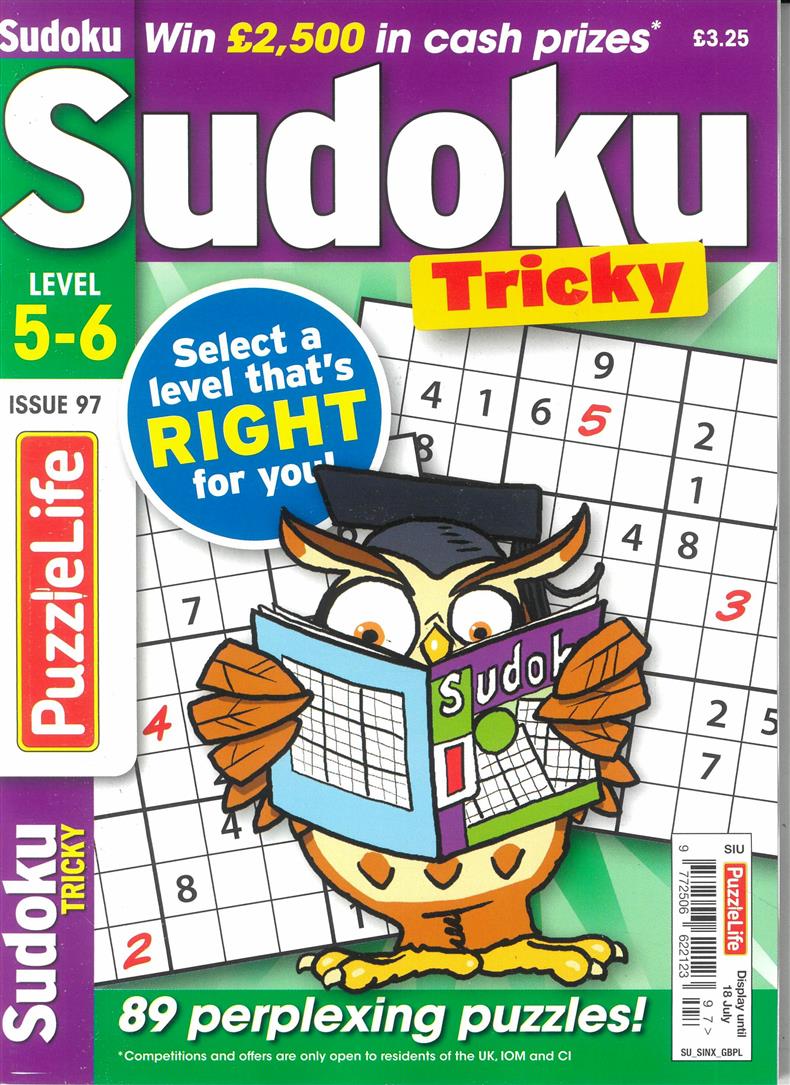 Puzzlelife Sudoku Tricky - NO 97