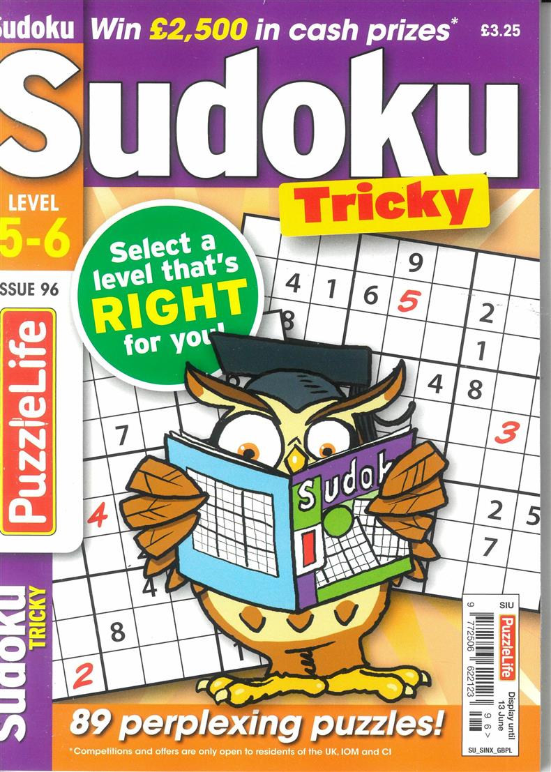 Puzzlelife Sudoku Tricky - NO 96