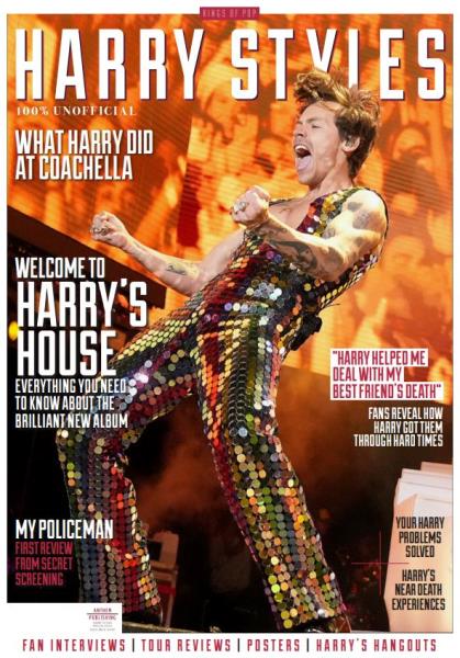 Harry Styles King of Pop Magazine