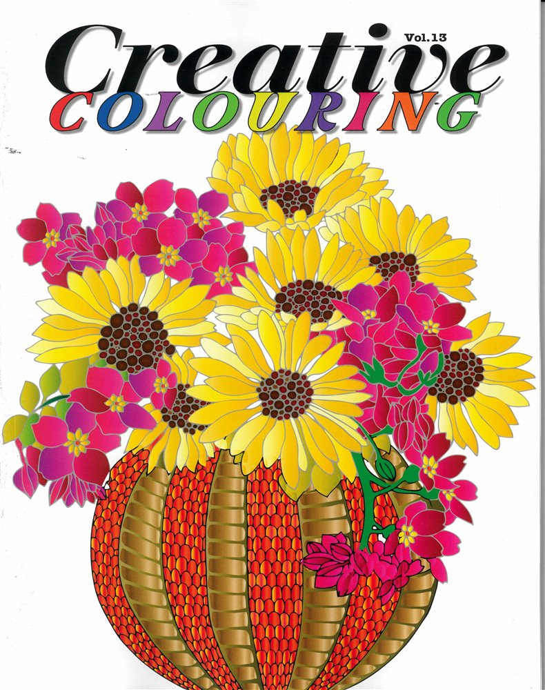 Creative Colouring Magazine Issue NO 13